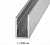 Притворочный профиль для вертикального уплотнителя и световых барьеров Geze ECdrive. До 5,1 м в Армянске 
